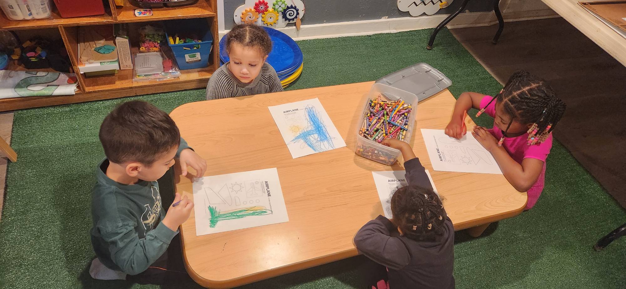 Child learning at Megaminds